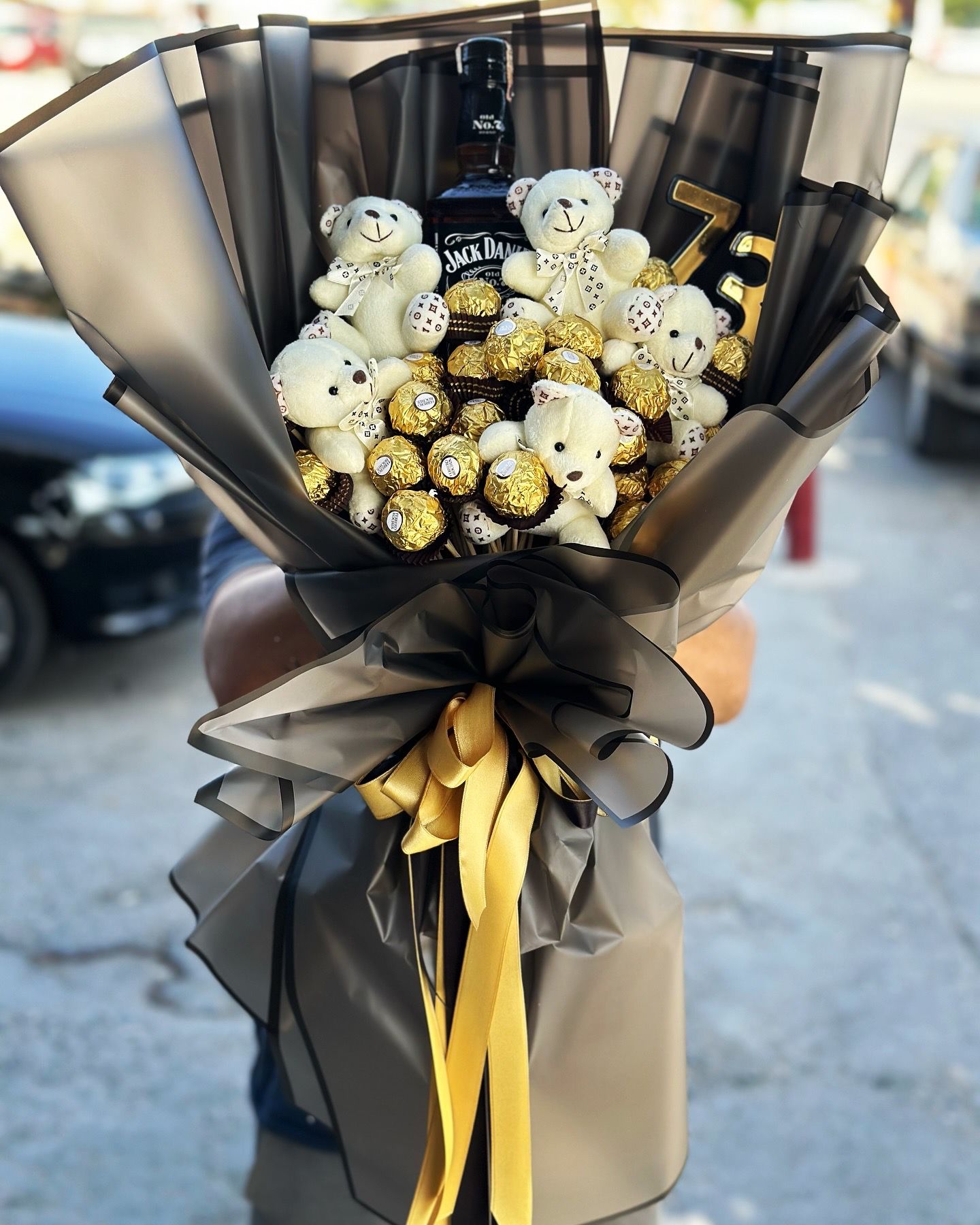 Özel Tasarım Çikolatalı Buket